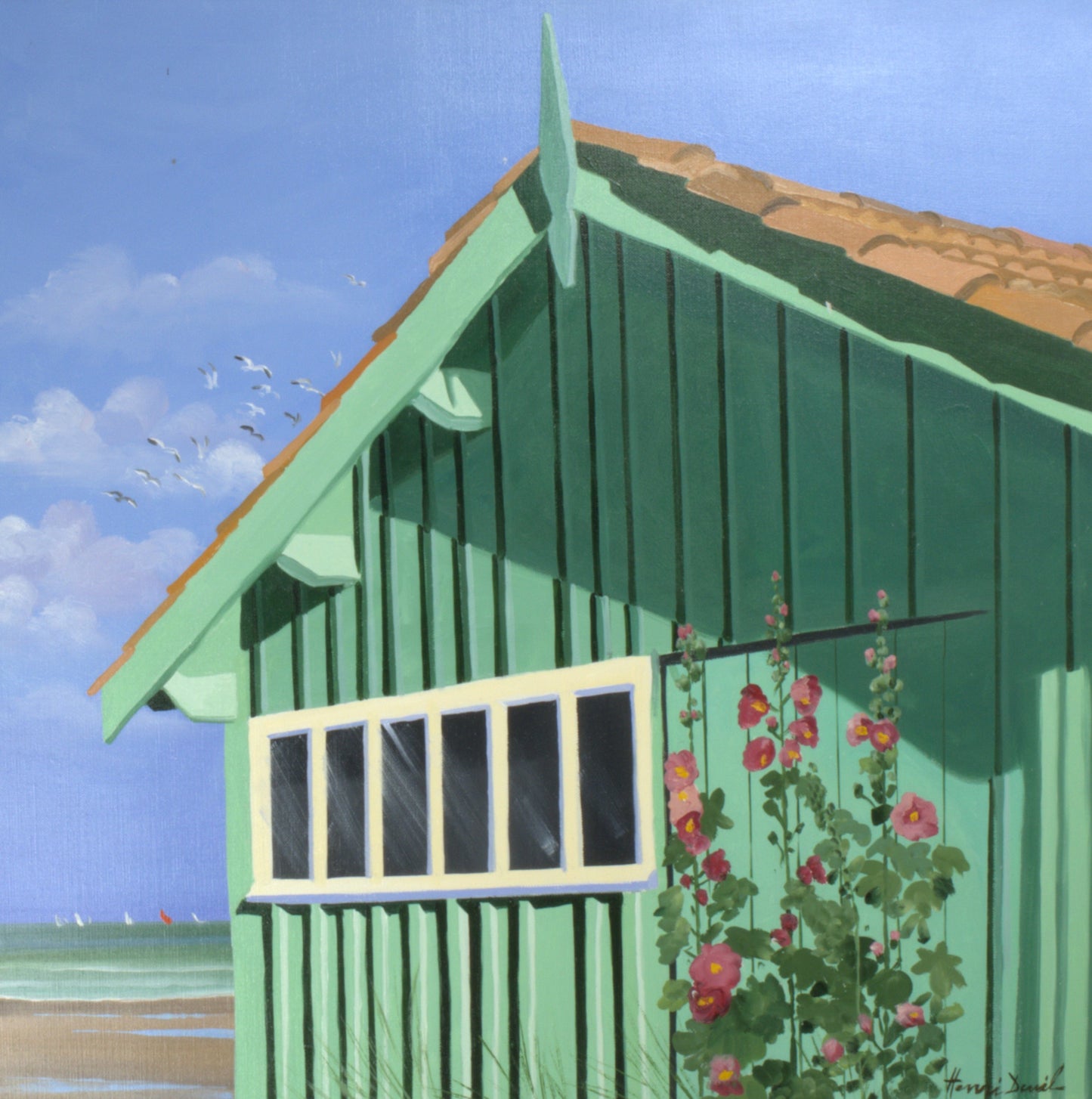 Cabane verte à Fort Royer d'Henri Deuil