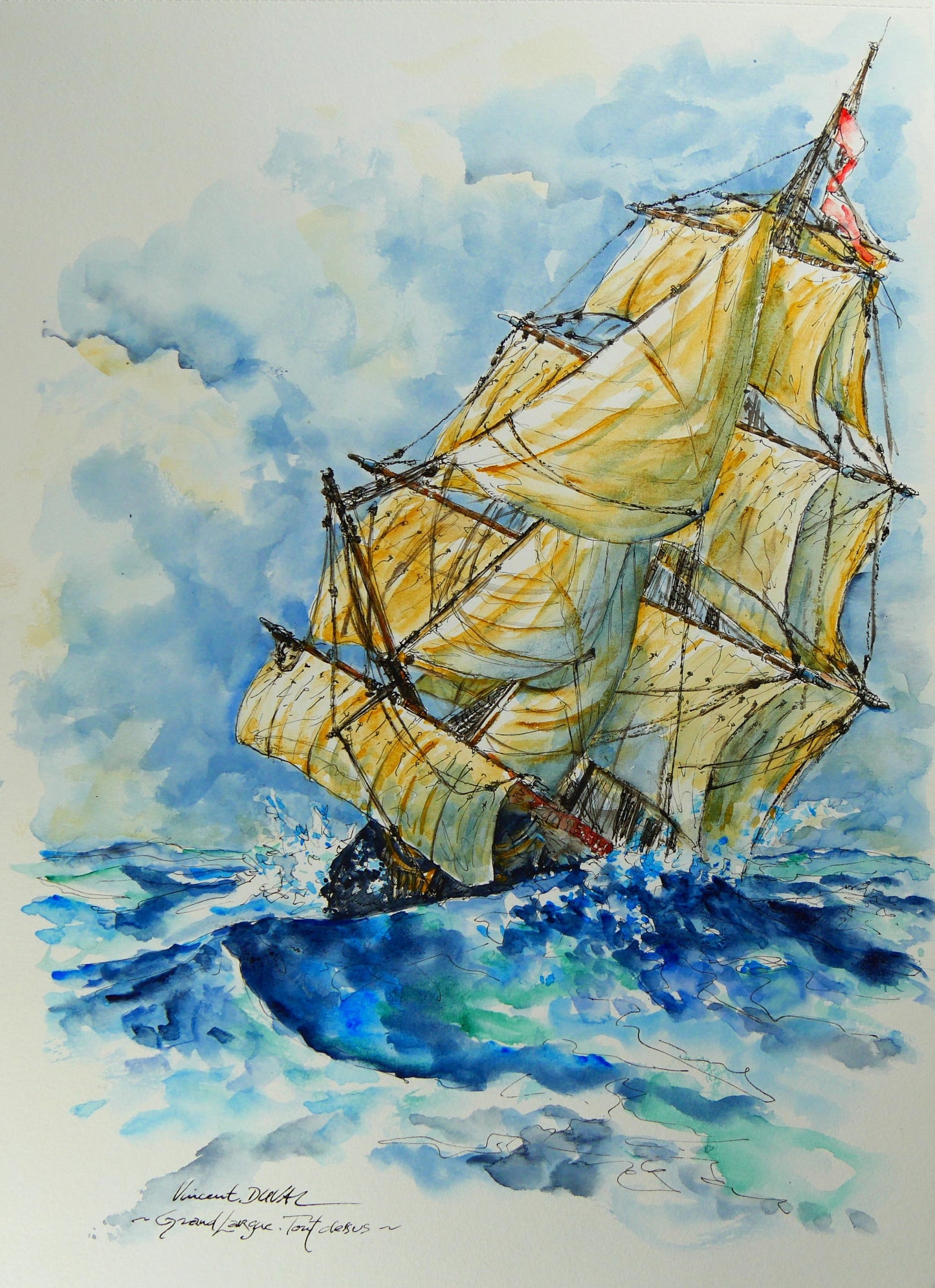 Grand Largue, Tout Dessus de Vincent Duval