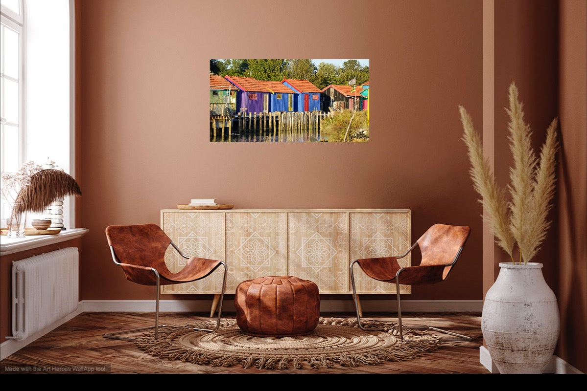 Port du pâté au Château d'Oléron par Henri Paul Arnaud