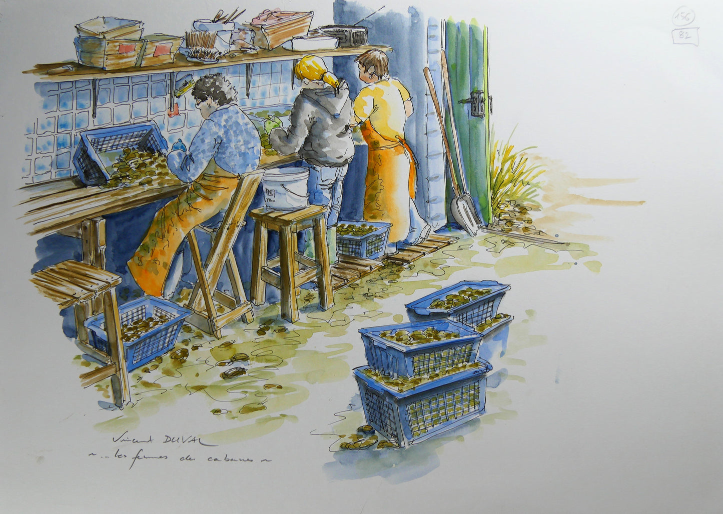 Les femmes de cabanes de Vincent Duval