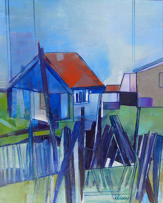 La cabane de pêcheur d'Elisa Montreuil