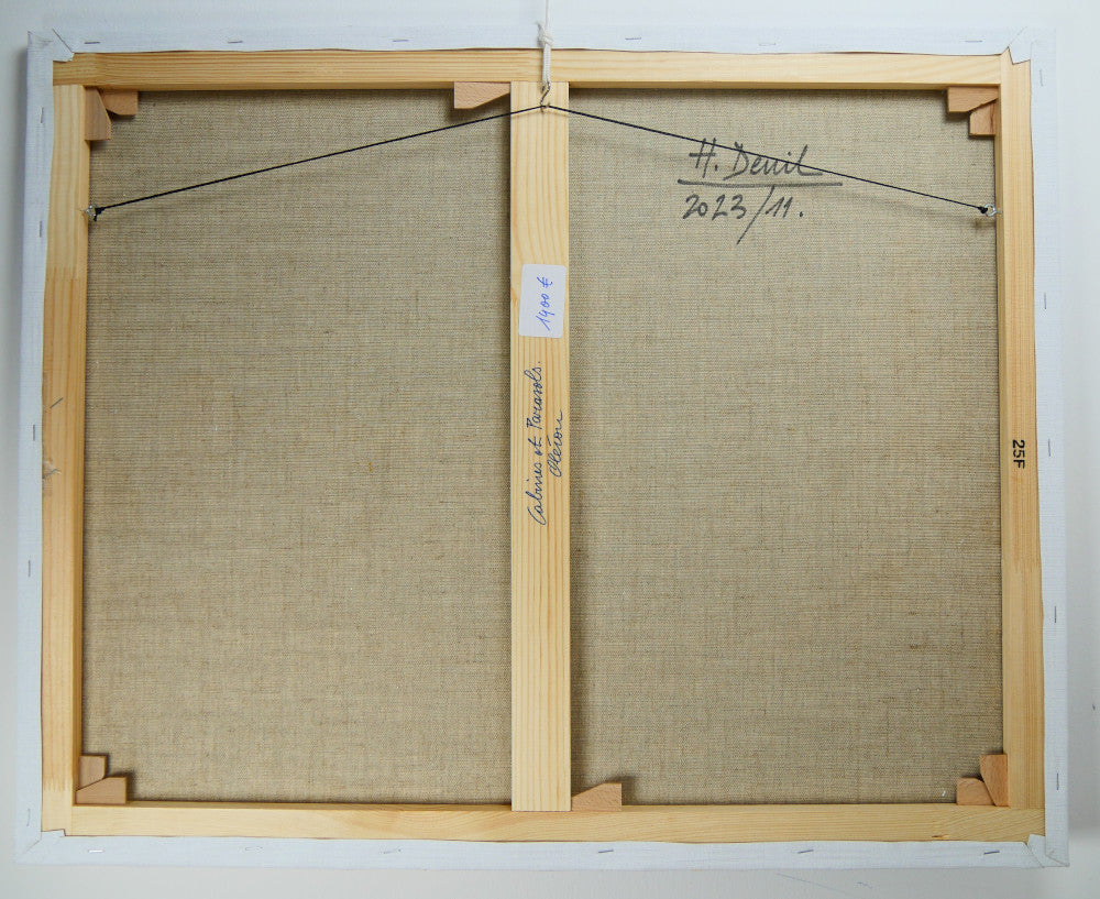 Cabines et parasols d'Henri Deuil