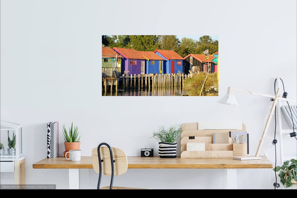 Port du pâté au Château d'Oléron par Henri Paul Arnaud