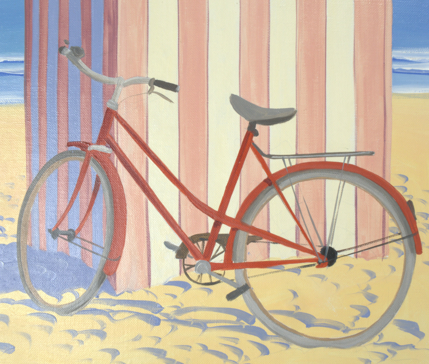 Le vélo rouge d'Henri Deuil