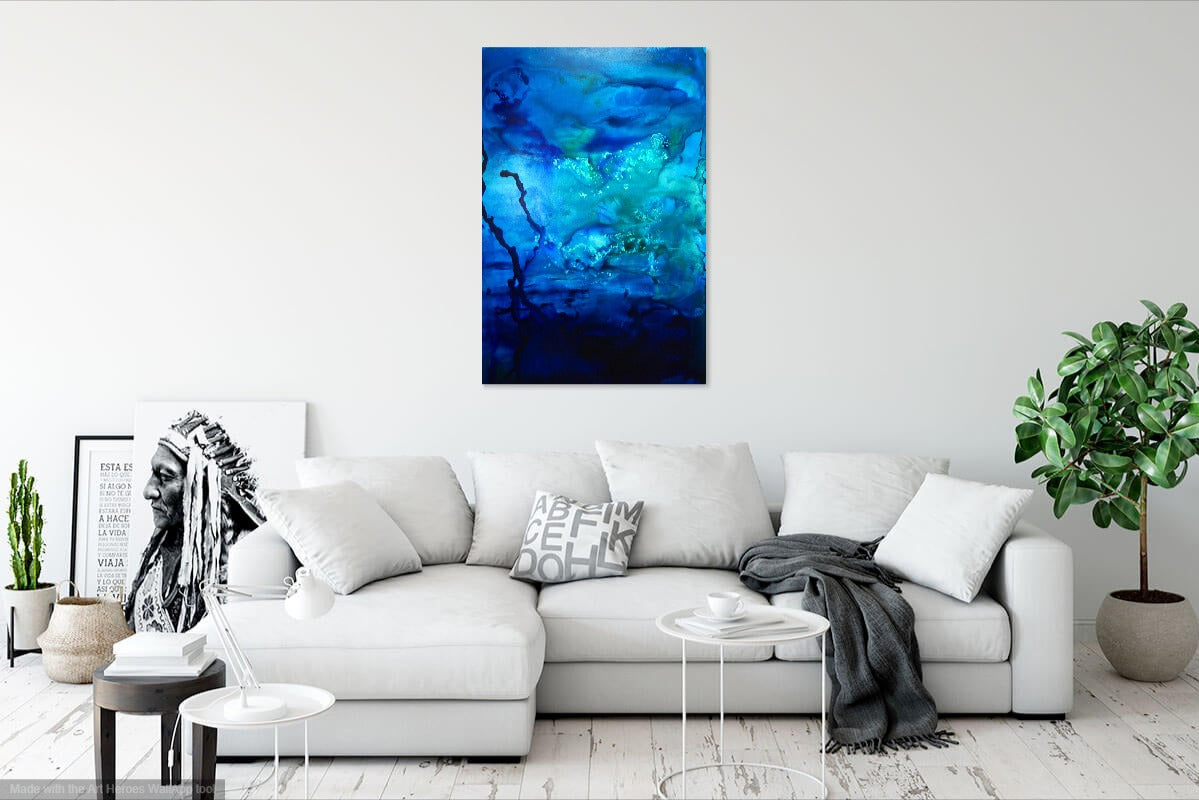 Bleu liquide de Chrystel GROOT