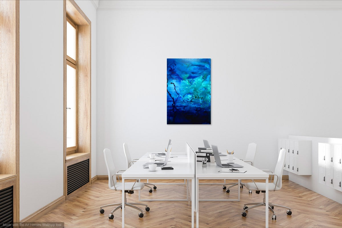 Bleu liquide de Chrystel GROOT