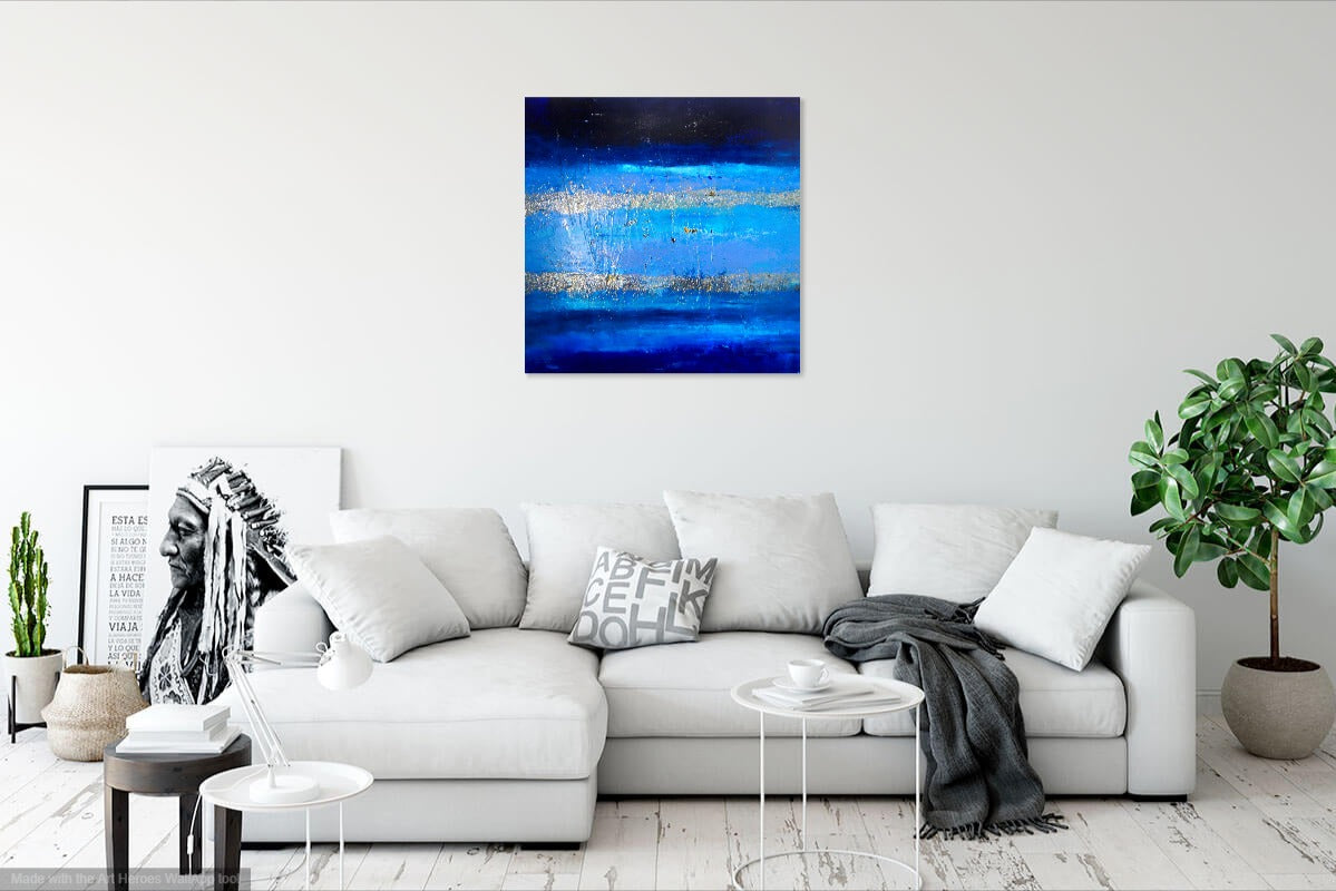 Fossile bleu de Chrystel GROOT